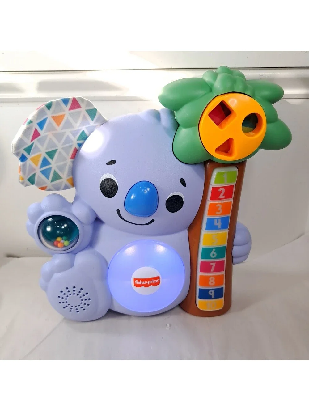 Fisher Price LINKIMALS Counting Koala numbers shapes music Lights Colors sounds